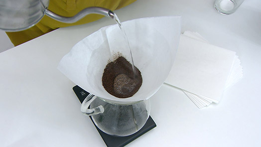 Chemex Kanne für einen hervorragenden Filterkaffee